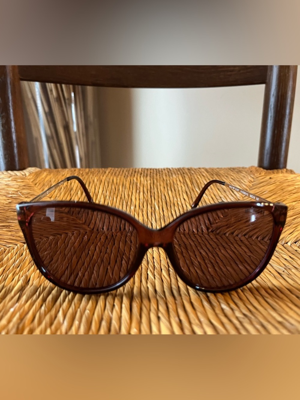 Tommy Hilfiger Nala Cat-Eye Sunglasses – Milk Tortoise & Gold UV400